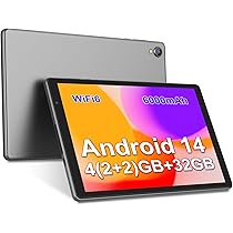 タブレット10インチ 4G RAM 64GB ROM 6000mAhバッテリー Amazon.co.jp: タブレット 10インチ、4G RAM 64GB ROM、13MP
